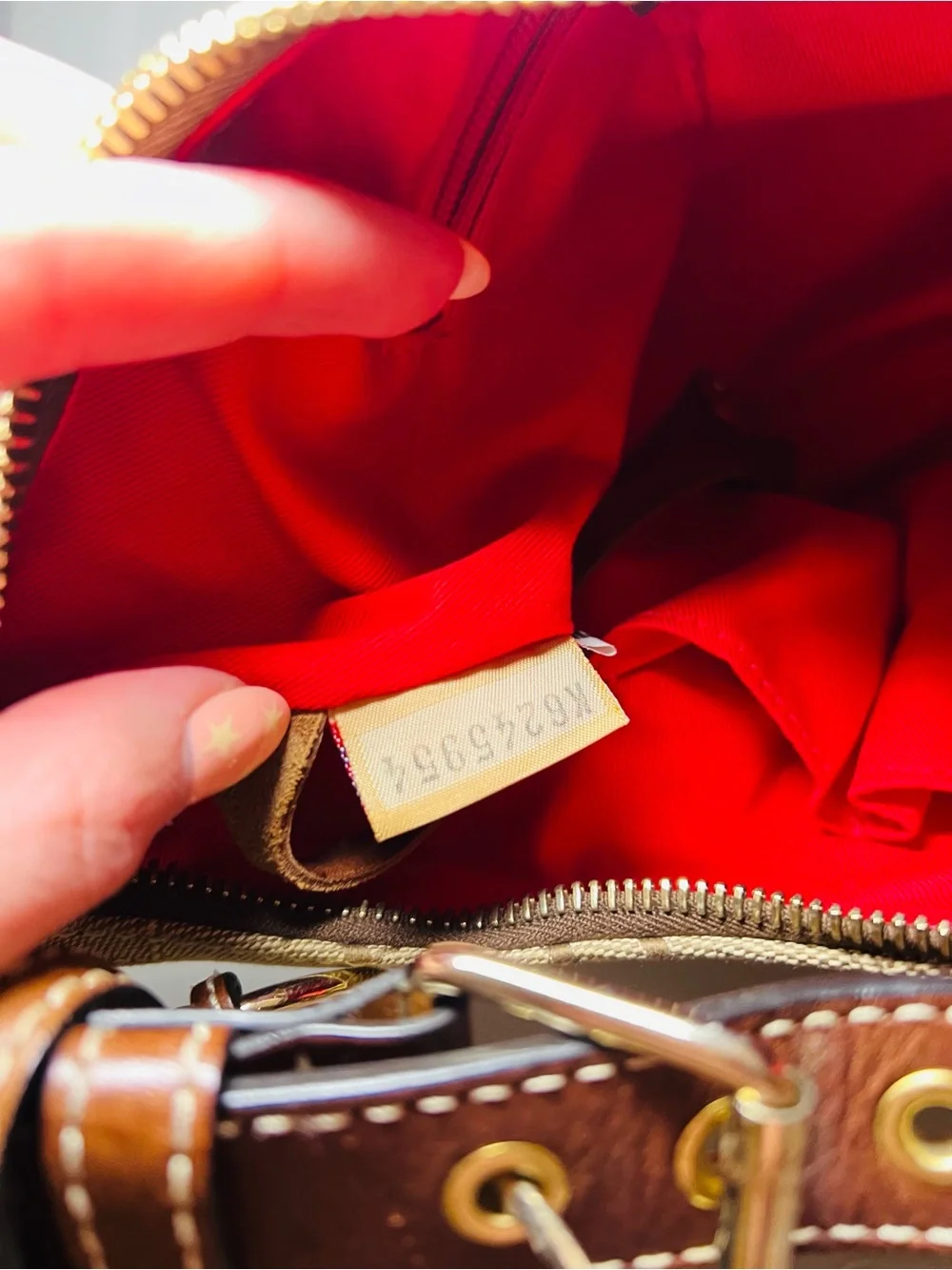 Vintage Y2K Dooney & Bourke Monogram Hobo Shoulder Bag